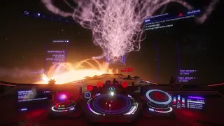 Elite Dangerous- Cmdr McLongballs: Pack Hound Missile Demonstration