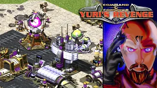 Red Alert 2 | Yuri's Revenge | The Allied And Yuri Union | 7 vs 1 + Superweapons