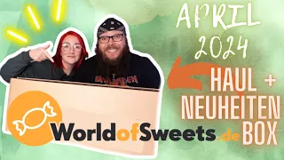 World Of Sweets HAUL + Neuheitenbox April 2024 Unboxing & Taste-Test! Milk Bits,Forest Gum, Bifi uvm