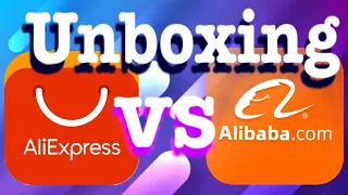 Unboxing AliExpress vs Alibaba.com #aliexpress #alibaba #candyyamamoto