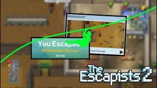 RATTLESNAKE SPRINGS "Zip it Up" ESCAPE - The Escapists 2 #9