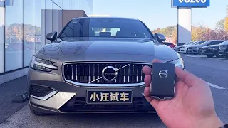 22 Volvo S60 B4 Zhiyuan Deluxe Edition (POV test drive)【Xiaowang test drive】