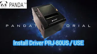 Install Driver Printer Panda PRJ-80US / USE di PC