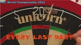 LAST DART OF EVERY MATCH | PDC World Championship 2014