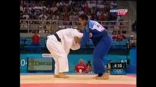 Judo Olympia Athen 2004 Mehman Azizov vs Dmitri Nossov