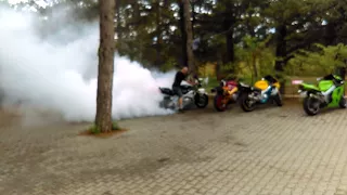 presidente burnout 5.moto party MK Imotski Sokolovi