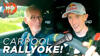 Toyota Carpool Rallyoke with Elfyn Evans