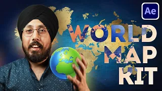 10 Best World Map Kit After Effects Templates (2024)