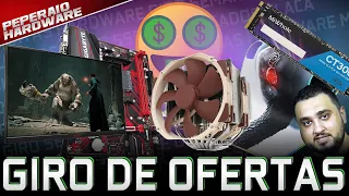 GIRO DE OFERTAS - SSD e RAM BARATO, Monitor Gamer caindo, Promos Brasil e Aliexpress (29/03)