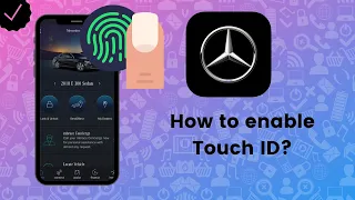 How to enable Touch ID on Mercedes me?