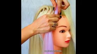 Trenzas con Extensiones Sintéticas 💜 Kanekalon