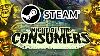 NIGHT OF THE CONSUMERS STEAM TRAILER