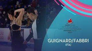 Guignard/Fabbri (ITA) | Ice Dance RD | Skate Canada International 2021 | #GPFigure