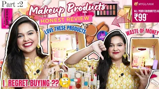 Items At Rs.99😱 The Truth About MyGlamm Products: Honest Review | Products I Love Or Regret Buying 😓