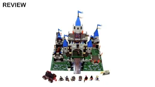 LEGO Castle King Leo's Castle Set 6098 Review