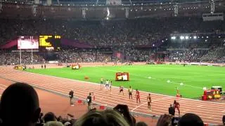 London 2012 Olympics - men's 4x100m relay