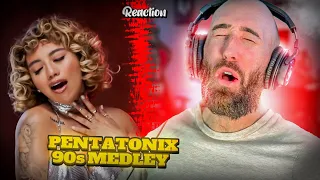 PENTATONIX - 90s MEDLEY [RAPPER REACTION]