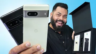 Google Pixel 7 & Pixel 7 Pro Unboxing & First Impressions⚡Google Flagships Are BACK