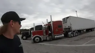 TWO Stretched Out Custom Peterbilt 389 Run From Florida To Kentucky Together Part-1