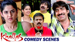 Khallas Superhit Movie Comedy Scenes | Hindi Dubbed Movie | Ravi Teja | Prakash Raj | Richa