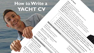 NEW SUPERYACHT CREW | How to Write a Yacht CV + FREE Example CV Download