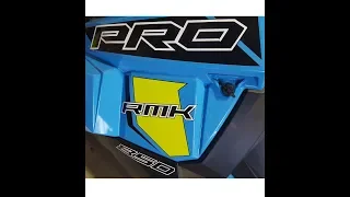 2019 Polaris PRO RMK 850 Snow Check 163