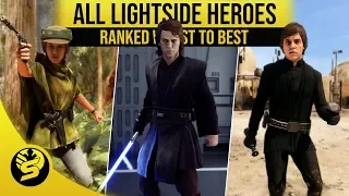 All Heroes Ranked from worst to best! - STAR WARS Battlefront 2