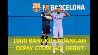 Mempis Depay Cetak Gol Debut | Barcelona 3 - 1 Girona Highlight 25 Juli 2021