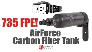 AirForce Texan Carbon Fiber Bottles with Huge Power! Over 700 Foot-Pounds of Energy!