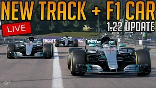 Gran Turismo Sport: New Update 1.22 (Mercedes F1 Car + Sainte-Croix Circuit + 6 cars)