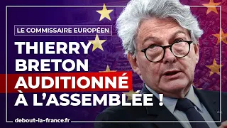 Les réponses hallucinantes de Thierry Breton lors de son audition à l'Assemblée !