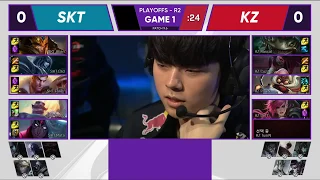 SKT vs KZ -Semifinal- |ALL GAMES HIGHLIGHTS| LCK 2019