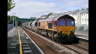 66160 AT KEYHAM WORKING THE 6Z60 1151 PARKANDILLACK - BESCOT YARD DS CHINA CLAY - 16th July 2020