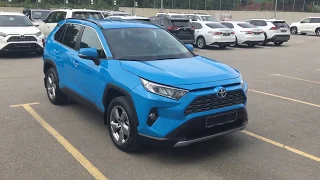 Видеопрезентация автомобиля rav 4 бирюзовый