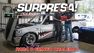 SURPRISE for Andy, the gringo of the reaction to the Opala in the USA was speechless! EMOTIONAL!