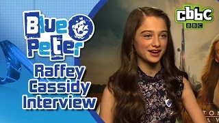 Tomorrowland star Raffey Cassidy answers your questions on Blue Peter!