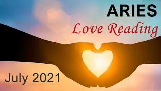 ARIES LOVE READING - JULY 2021 "TAKE A CHANCE ARIES: IT'S MEANT TO BE" #Aries #Love #Tarot #Youtube