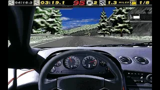 The Need For Speed (PC/DOS) "City, Coastal, Alpine" Tournament, 1995, EA