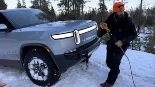 We missed the Super Bowl to recover a RIVIAN!