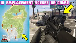 10 EMPLACEMENT SCENES DE CRIME POUR DEBLOQUER LA NOUVELLE ARME M16