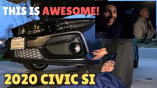 2020 Civic Si PRL Cobra Cold Air Intake INSTALL and TEST DRIVE!