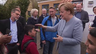 Angela Merkel bei Flüchtlingen: „Ich weiß nicht, ob sie das verstehen“