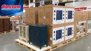 COSTCO FURNITURE TABLES CHAIRS DRESSERS HOME DECOR 2020 SHOP WITH ME SHOPPING STORE WALK THROUGH 4K