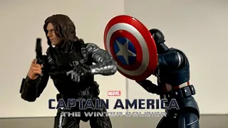 Captain America vs Winter Solider final fight stop motion