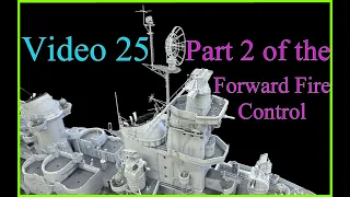 1:200 Scale Missouri by Trumpeter Build Video 25