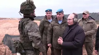 Putin besucht Trainingszentrum für einberufene Soldaten | AFP