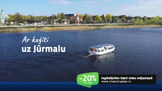 Atpūtas kuģītis ELIZABETE | Rīga - Jūrmala - Rīga | River Cruises Latvia
