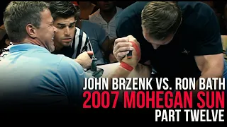 John Brzenk Vs. Ron Bath | Visions of him tearing my ARM | Mohegan Part 12