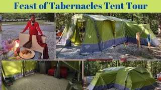 FEAST OF TABERNACLES 2022 TENT TOUR | CAMPING | STONE MOUNTAIN PARK ATL | DWELL IN BOOTHS SEVEN DAYS