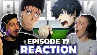 DONKEY?! OMG ISAGI!! SOCCER PLAYER REACTS TO BLUE LOCK! | Episode 17 REACTION!